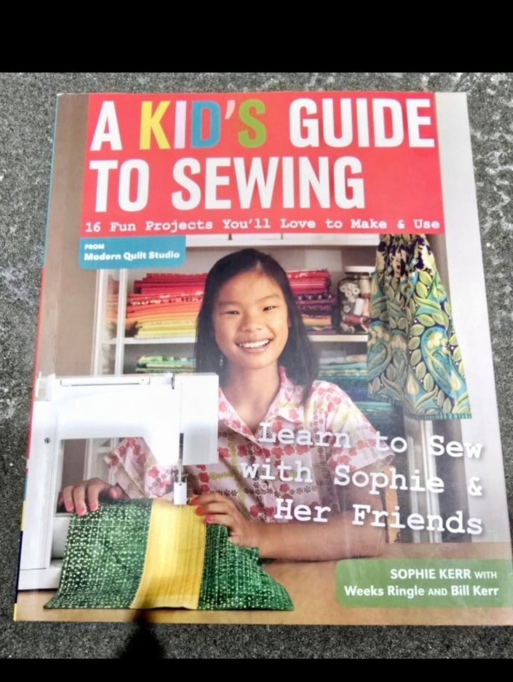 New-A Kid's Guide to Sewing, Craft Hobby Book Children's paperback
